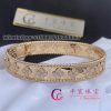 Van Cleef & Arpels Perlée clovers bracelet 18k Rose Gold and Diamond VCARP3O200