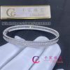 Van Cleef Arpels Perlée Diamonds Bracelet 1 Rows White gold, Diamond VCARP27J00