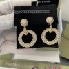 Van Cleef & Arpels Perlée diamonds earrings 18K yellow gold, Diamond VCARP9XL00