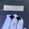 Van Cleef & Arpels Van Cleef & Arpels Vintage Alhambra earrings White gold Onyx