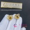 Van Cleef & Arpels Vintage Alhambra earrings 18K yellow gold and Tiger Eye VCARD40500