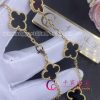 Van Cleef & Arpels Vintage Alhambra Necklace 10 Motifs Onyx VCARA42700