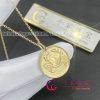 Van Cleef & Arpels Zodiaque medal Cancri (Cancer) 18K yellow gold VCARP7SX00