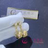 Chanel Extrait de Camélia earring 18K yellow gold, diamonds