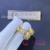 Chanel Extrait de Camélia earring 18K yellow gold, diamonds