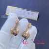 Chanel Extrait de Camélia earring 18K rose gold, diamonds J12119