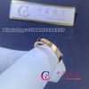 Chaumet Liens Évidence wedding band Rose gold, diamonds, 3mm 082560