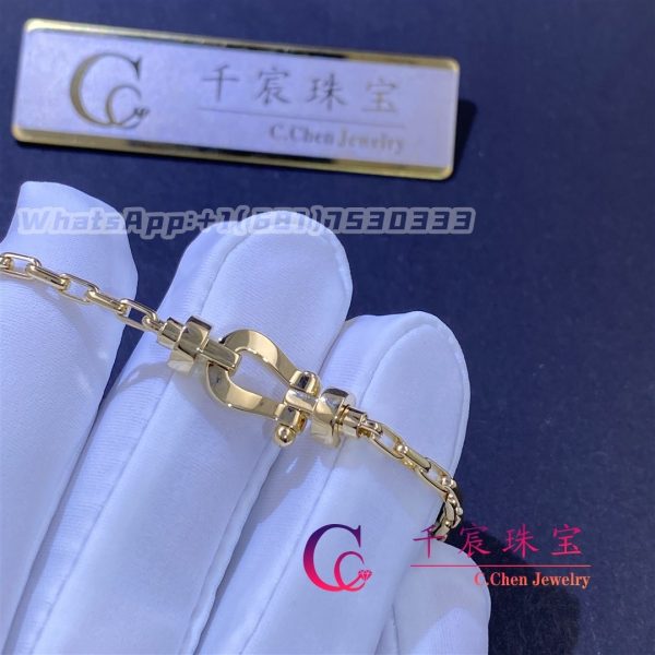 Fred Force 10 bracelet 18k yellow gold medium model 0B0069-6B1109